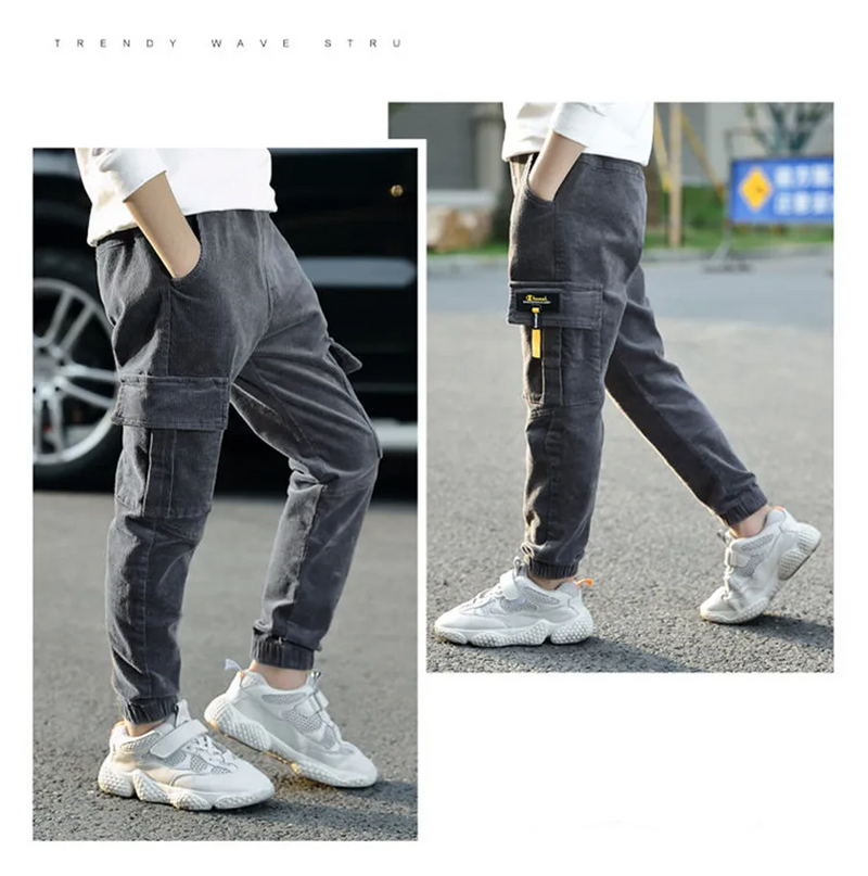 Bequemer Style für Jungs: Slim-Cargohose!- Cargo Hose -546