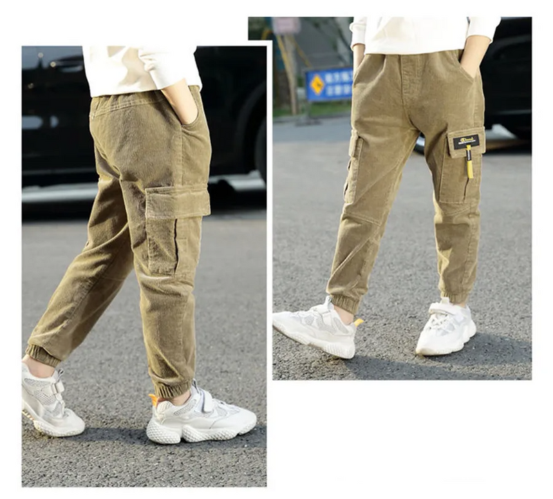 Bequemer Style für Jungs: Slim-Cargohose!- Cargo Hose -2024