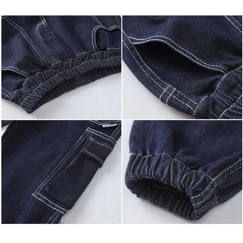 Cargo-Jeans mit entspannter Passform für coole Teenager-Cargo hOSE -7527