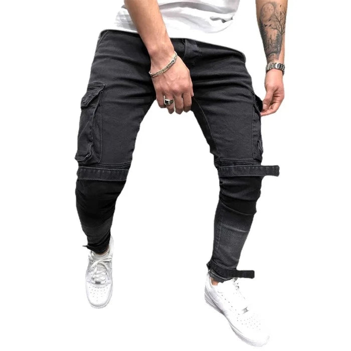 Trendige Cargo-Jeans für Herren: stilvoll und trendig-Cargo -Hose-1