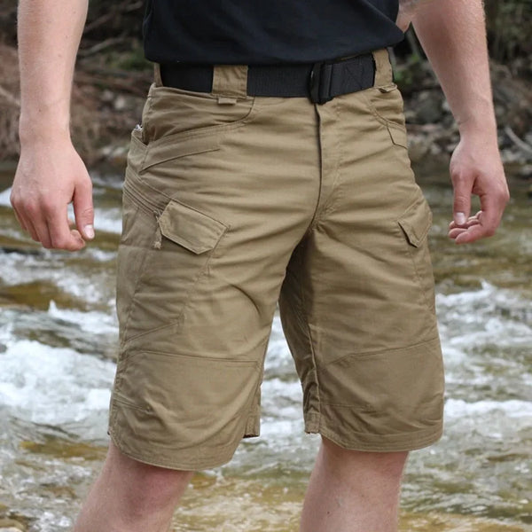 Praktische Herren Cargo Shorts mit Mehreren Taschen-Cargo Hose- 